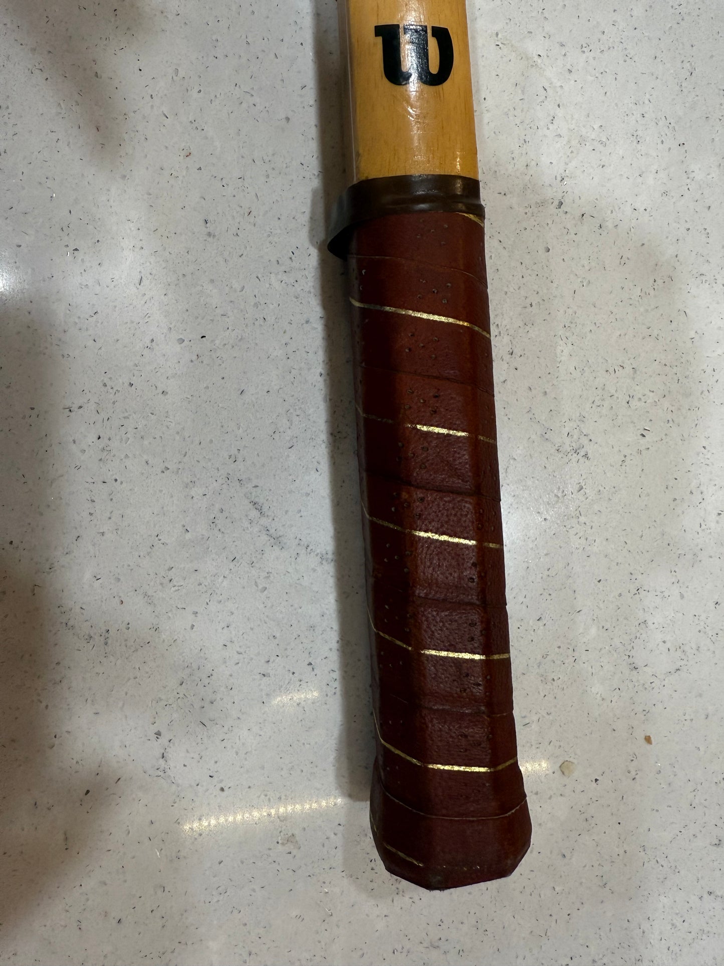 Wilson Jimmy Connors Victory Wood Tennis Racquet– Vintage 1970s Collectible