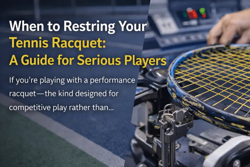 When to Restring Your Tennis Racquet: A Guide for Serious Players