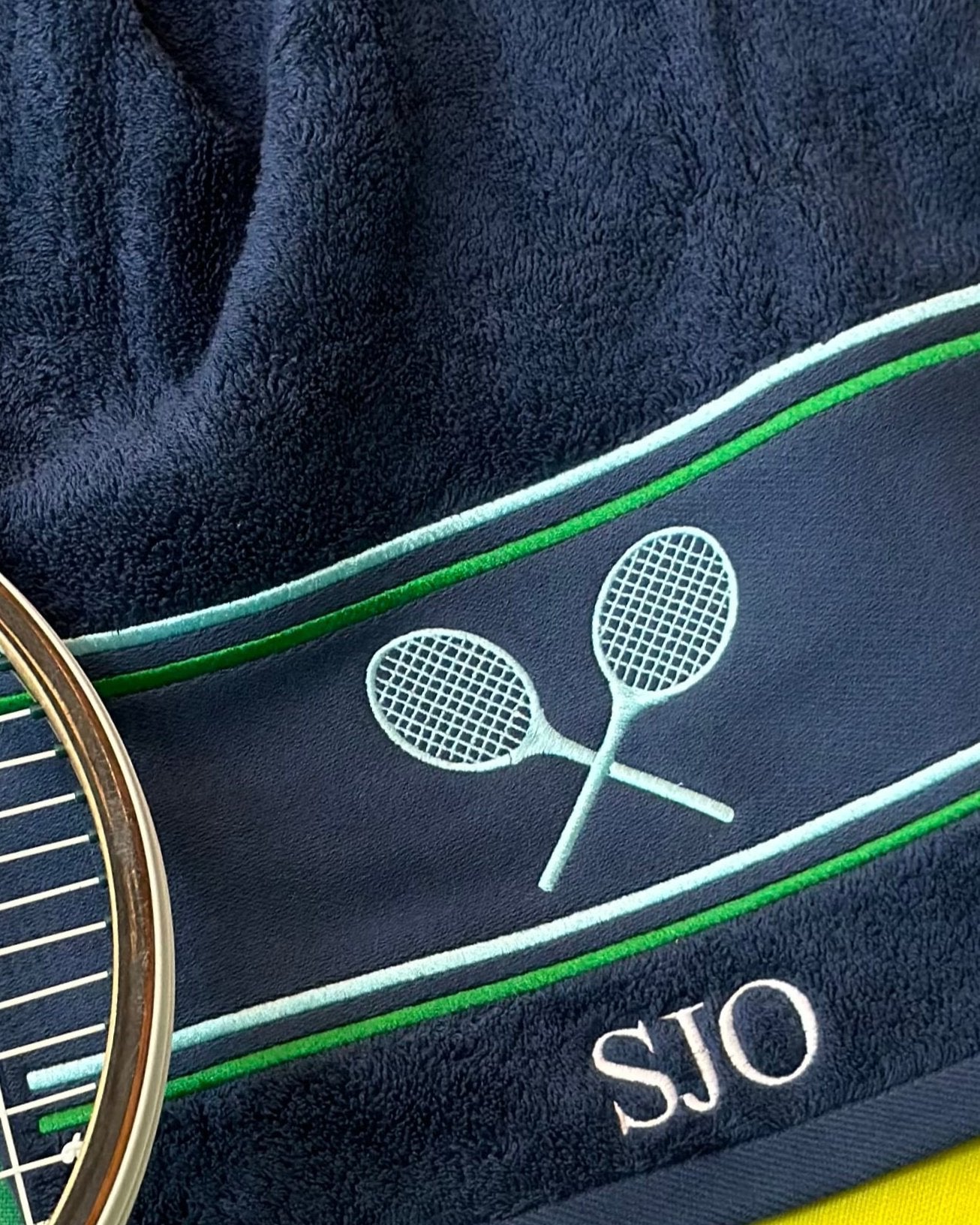 MATCHTIME Tennis Towel—Navy