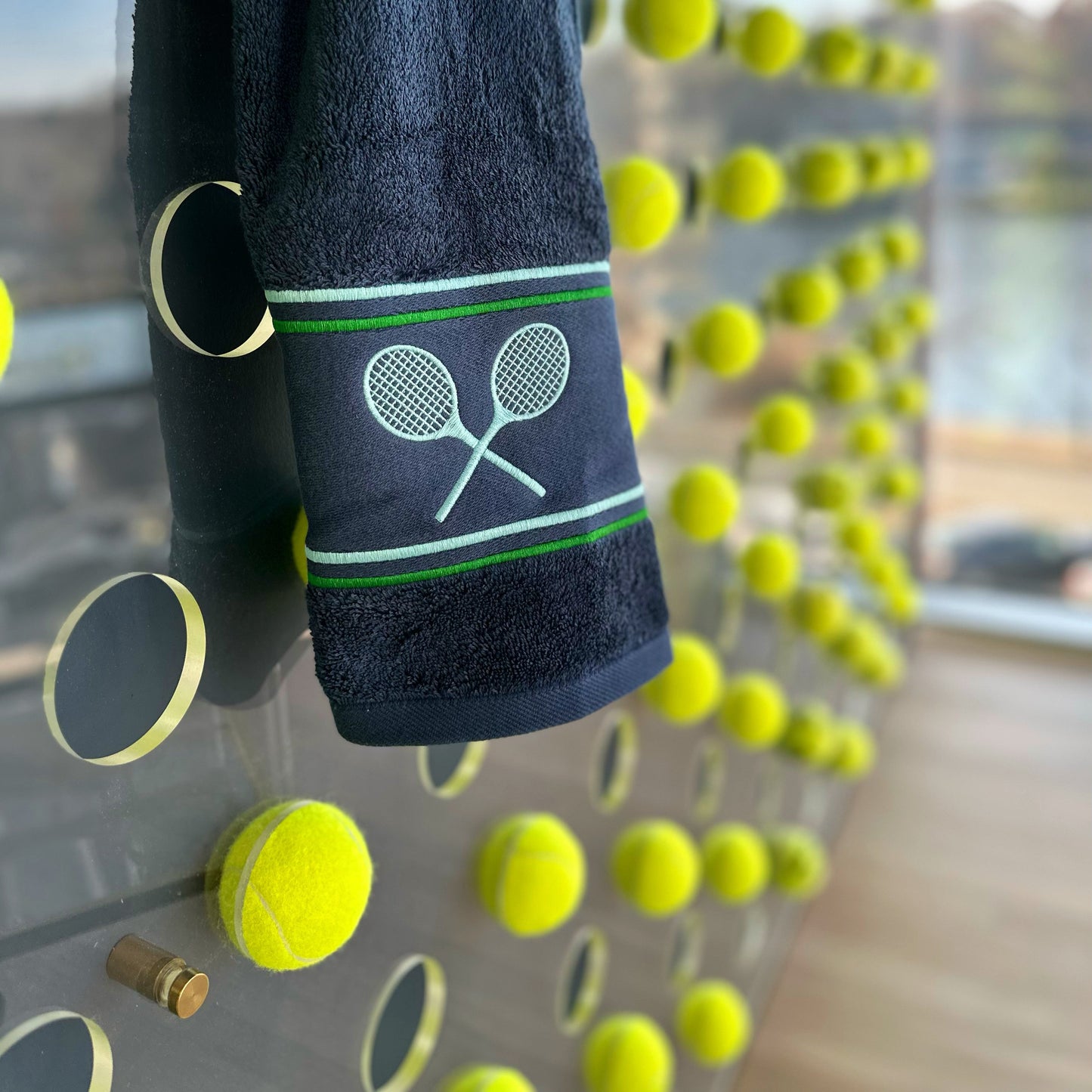 MATCHTIME Tennis Towel—Navy