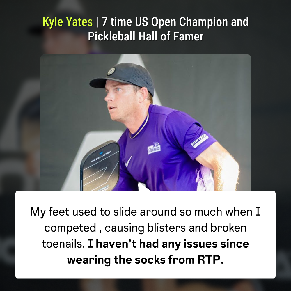 Youth/XS Anti-Slip Tennis Socks - 1 Pair