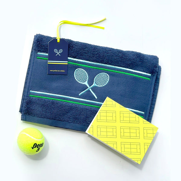 MATCHTIME Tennis Towel—Navy