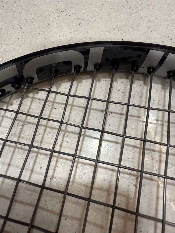 Strung racquet