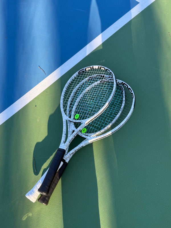 Strung racquet