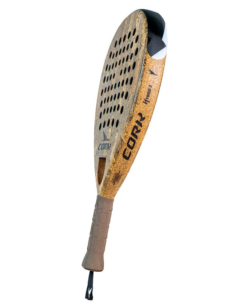 Cork Padel Racket Premium Hybrid II + FREE Thermobag