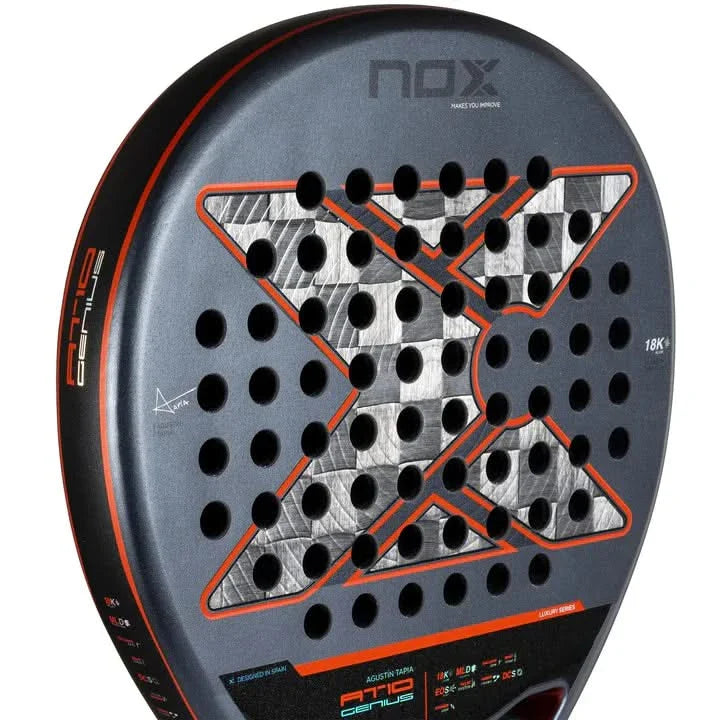 Nox AT10 Genius 18K by Agustin Tapia 2025  Padel Racket