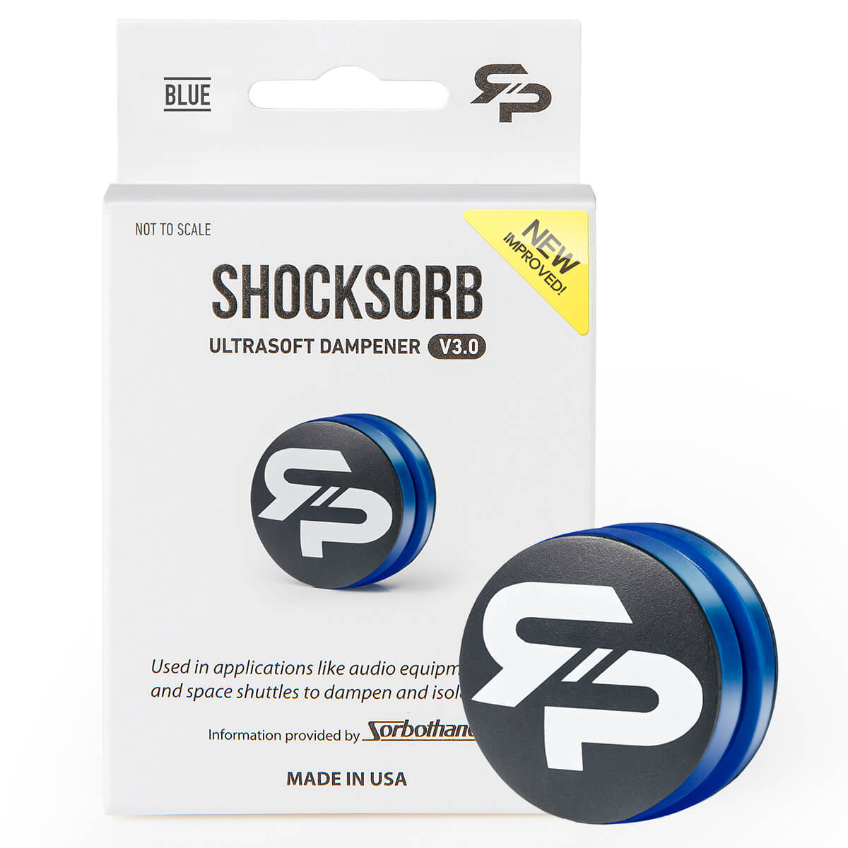 Anti-Vibration Tennis ShockSorb Dampener - Single