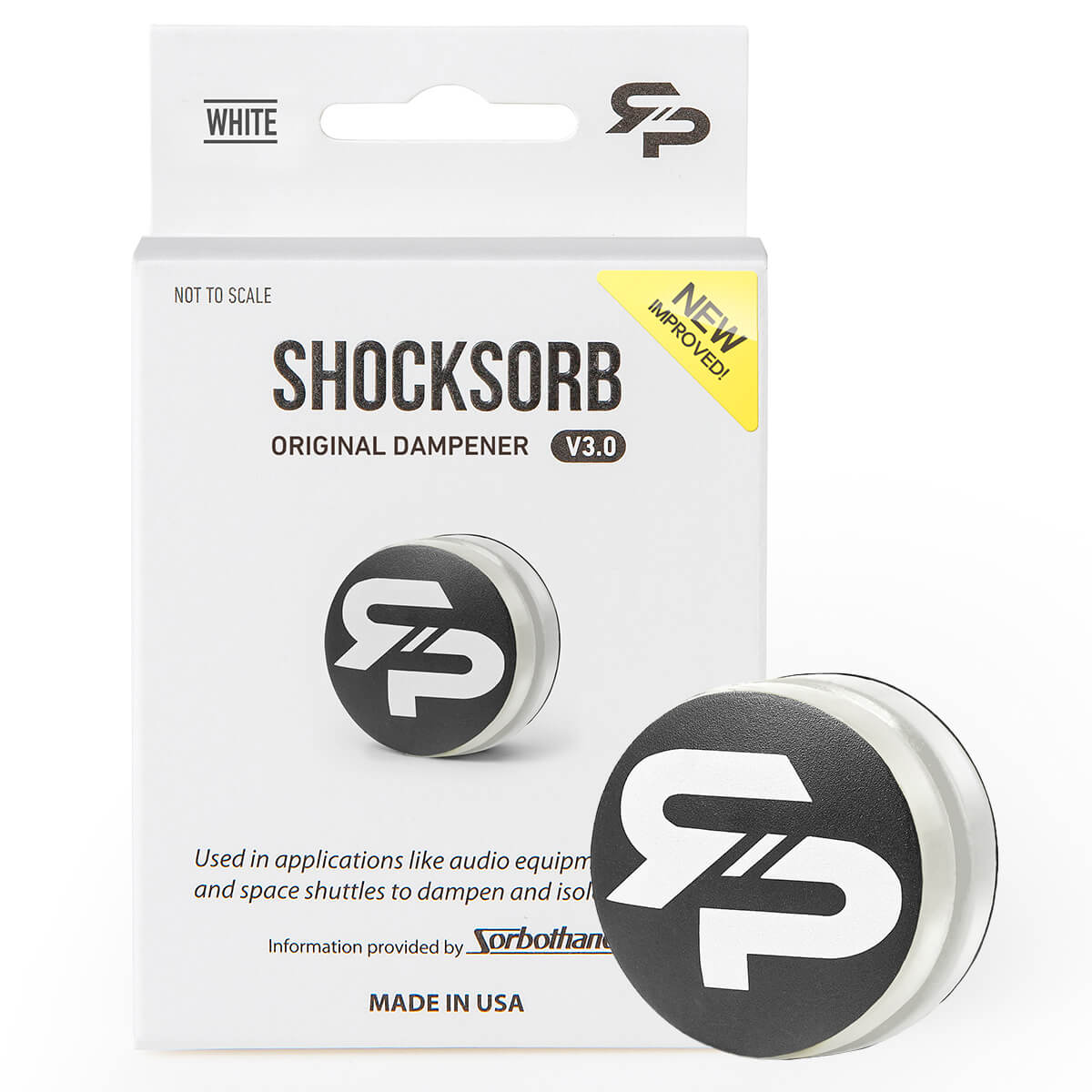 Anti-Vibration Tennis ShockSorb Dampener - Single