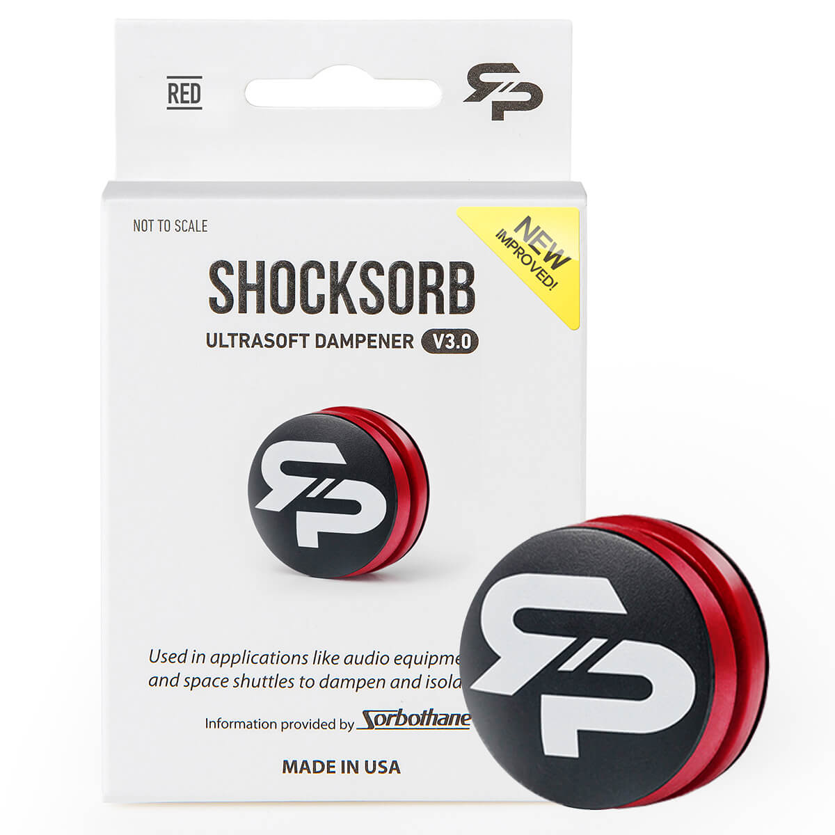 Anti-Vibration Tennis ShockSorb Dampener - Single