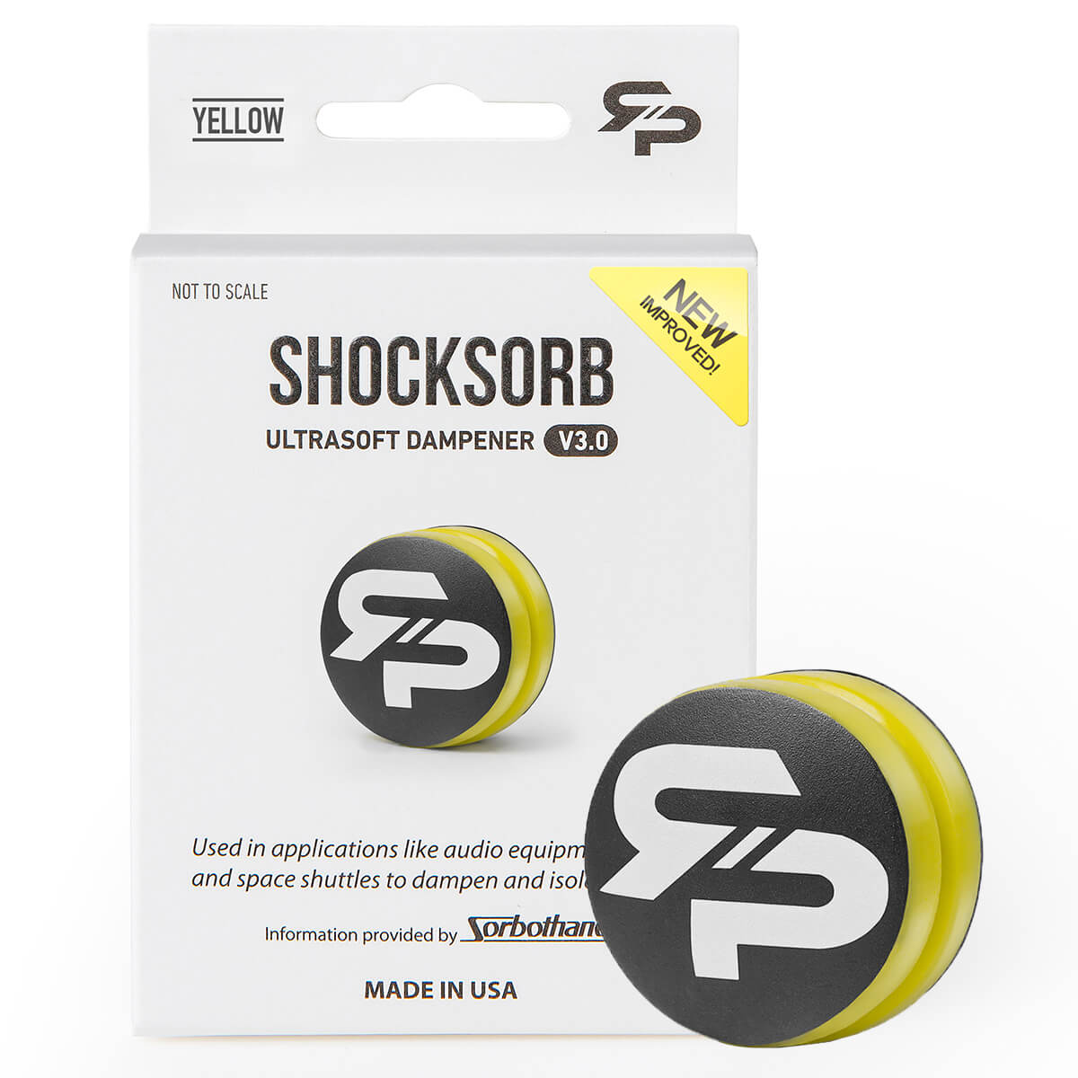 Anti-Vibration Tennis ShockSorb Dampener - Single