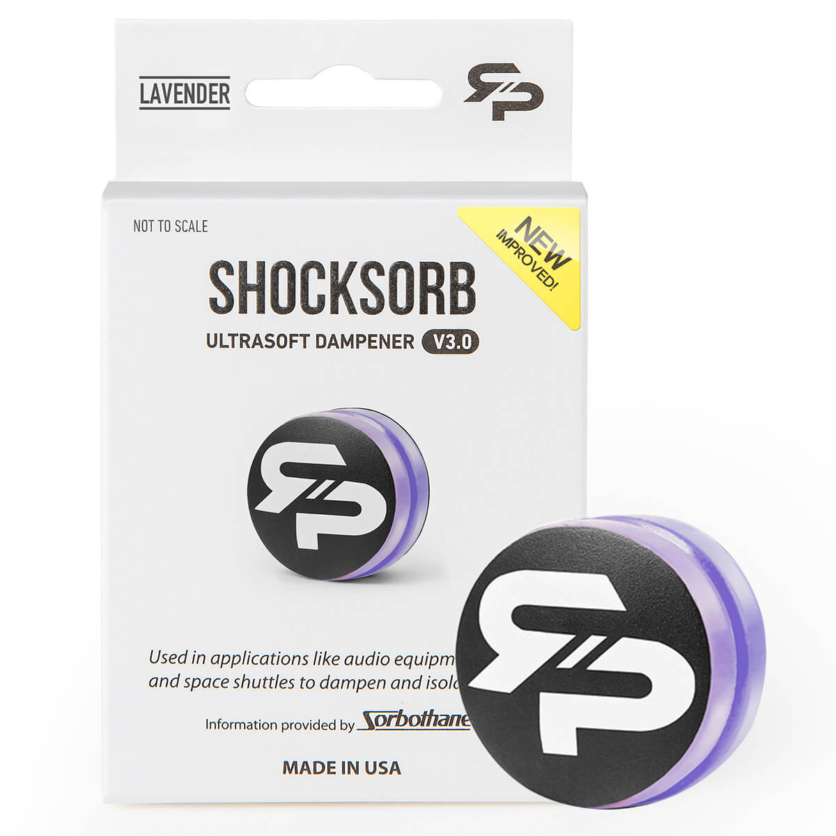 Anti-Vibration Tennis ShockSorb Dampener - Single