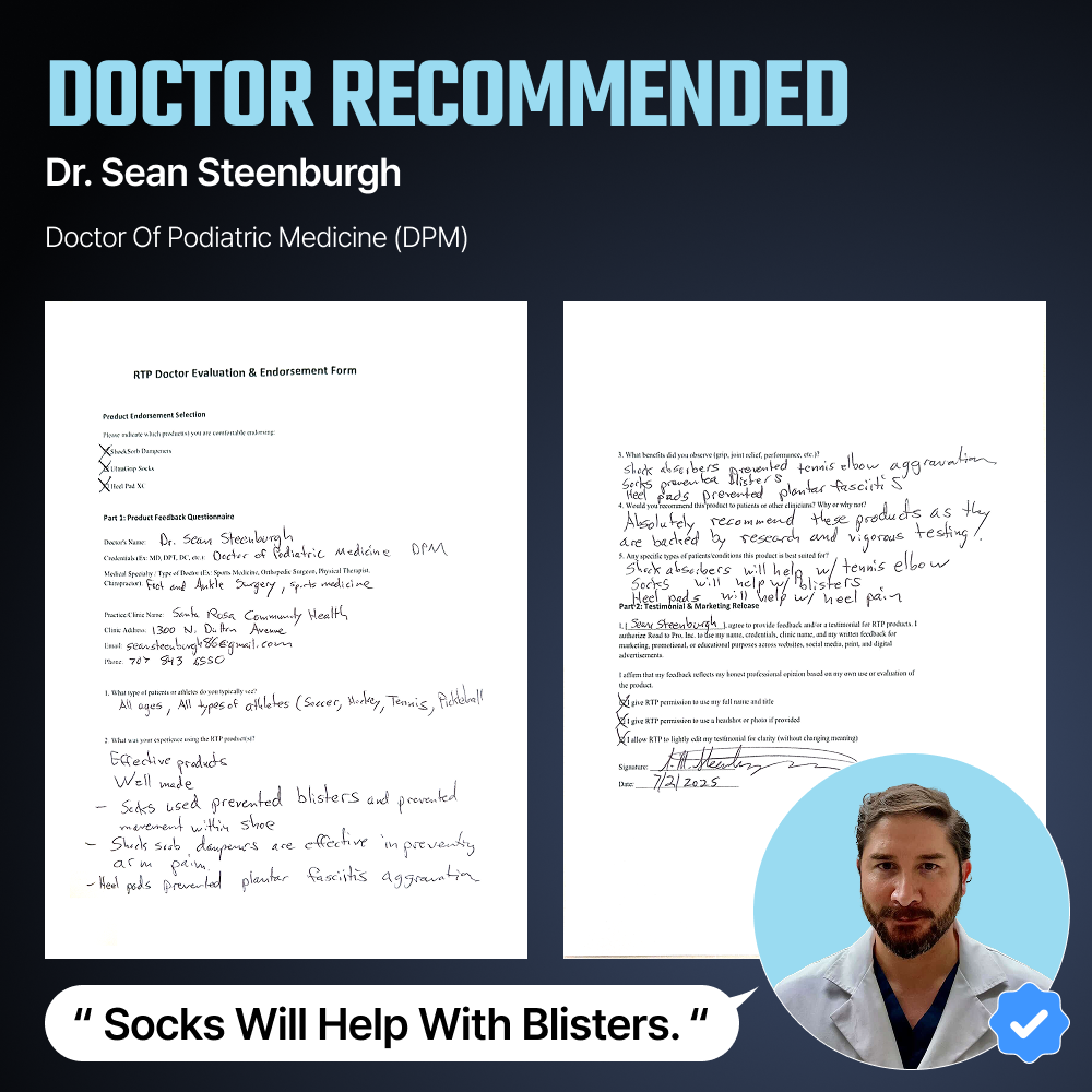 Crew Anti-Slip Tennis Socks