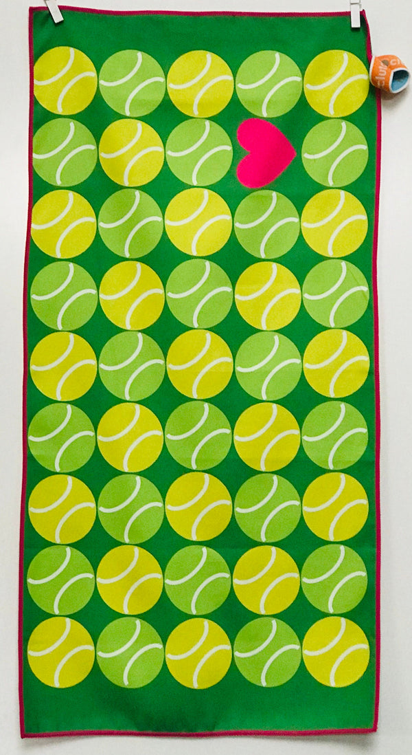 Having a Ball Tennis Towel