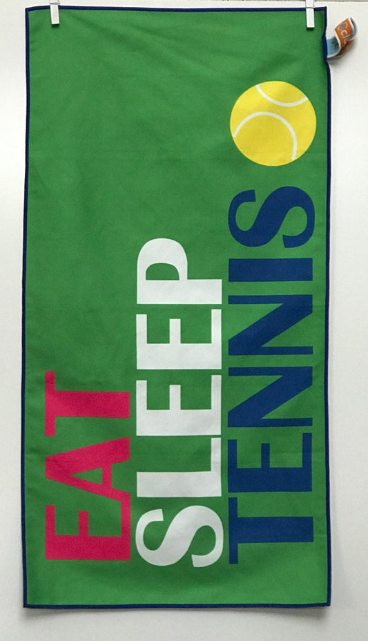 Eat Sleep Tennis Towel
