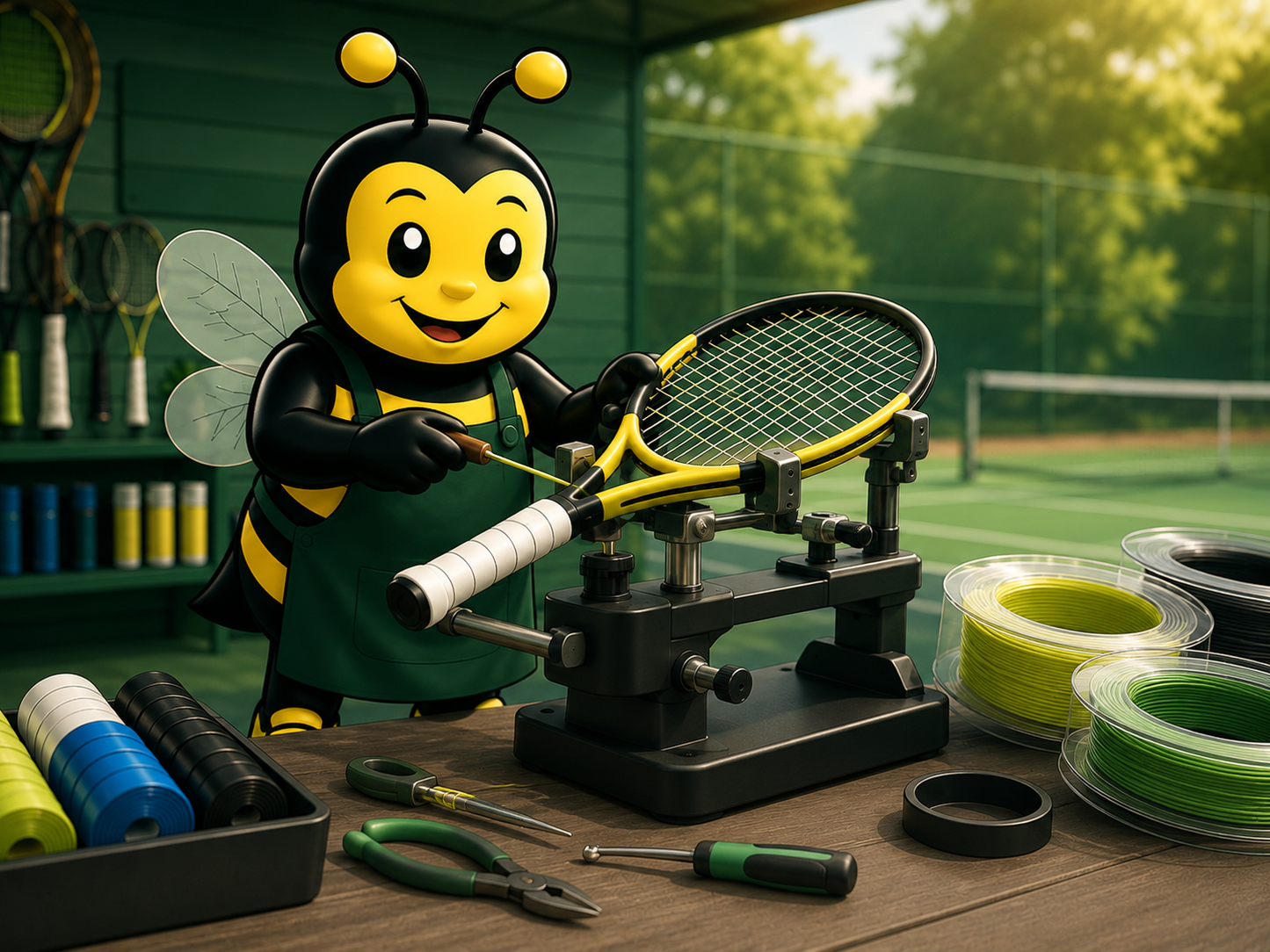 Stringing With Racquet Purchase